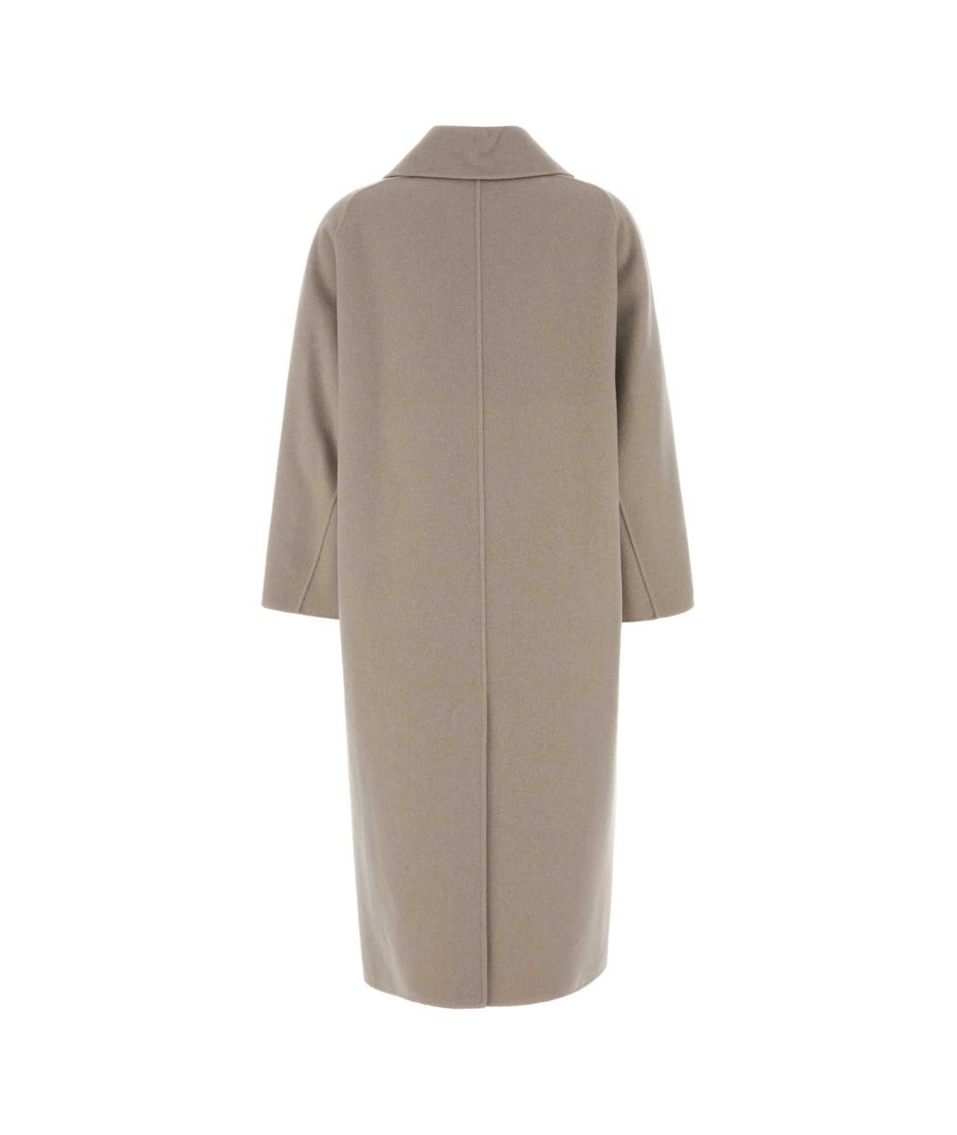 'S MAX MARA Бежевое шерстяное пальто, фото 2