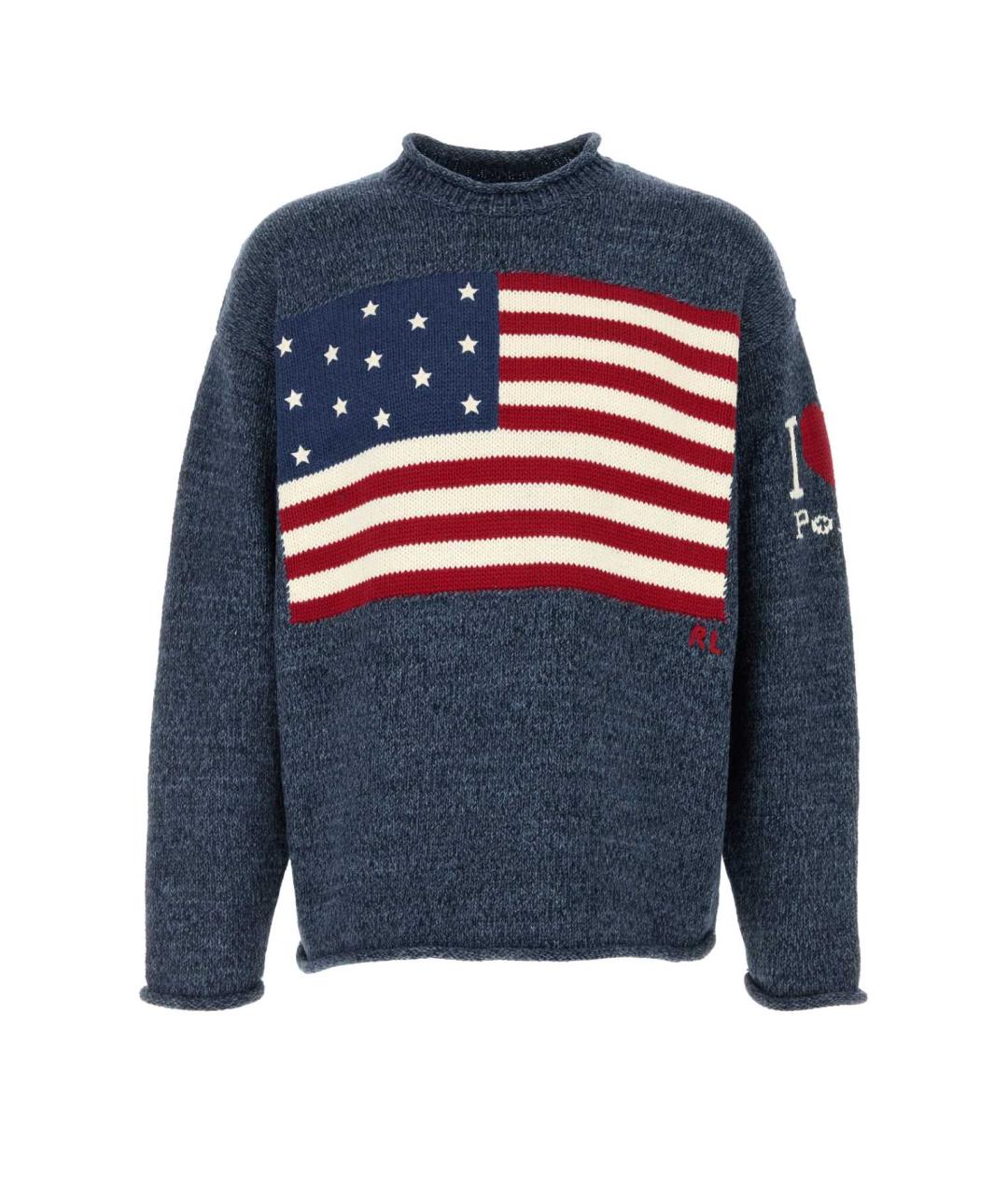 POLO RALPH LAUREN Синий джемпер / свитер, фото 1