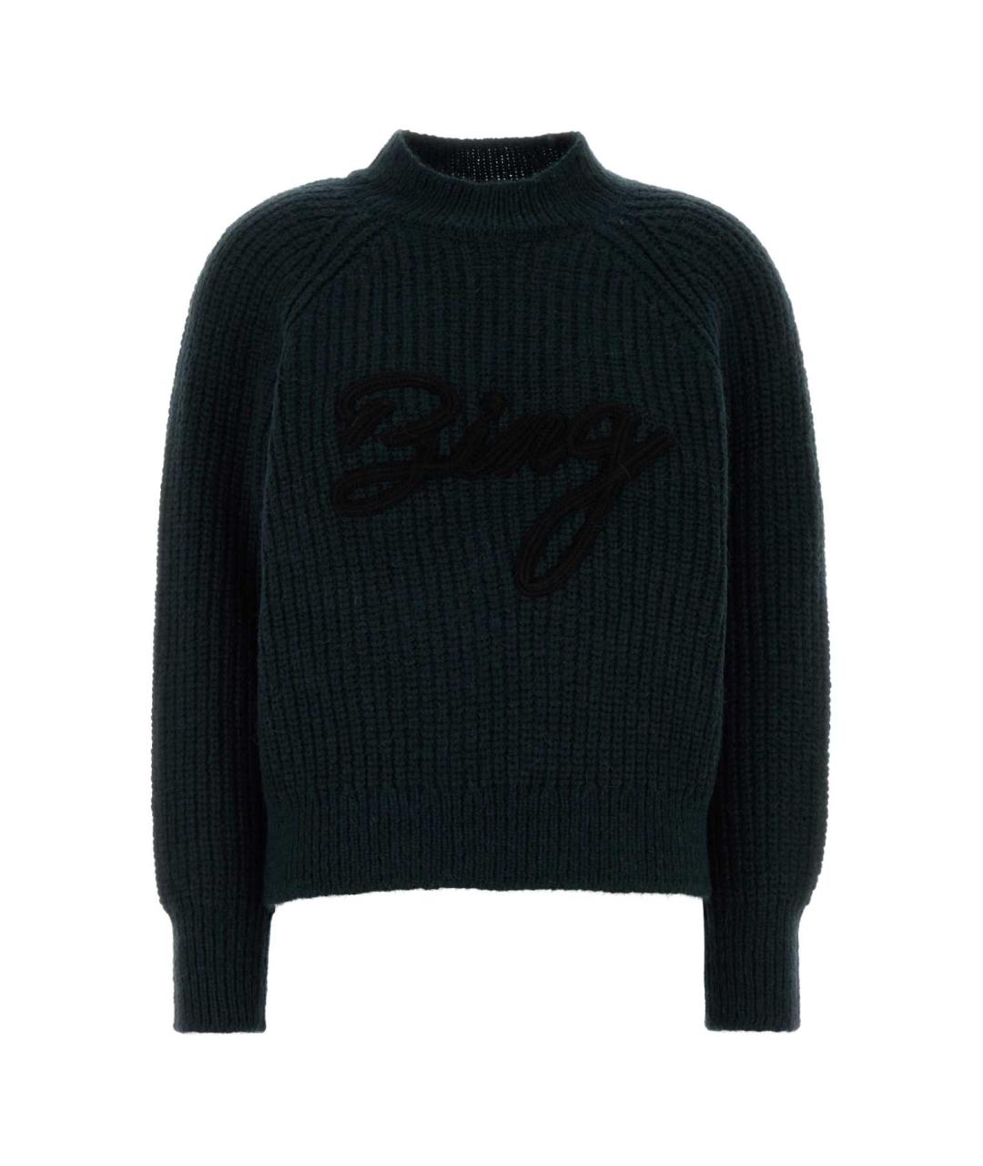 ANINE BING Синий шерстяной джемпер / свитер, фото 1