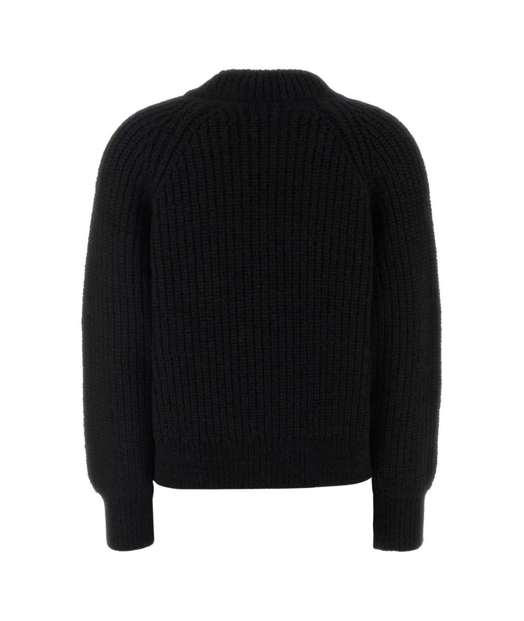 ANINE BING Черный шерстяной джемпер / свитер, фото 2