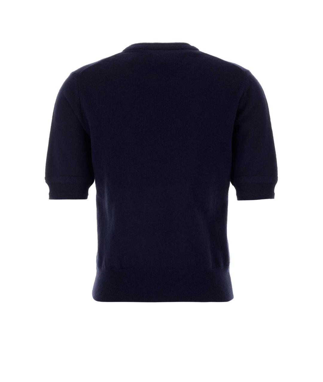 JIL SANDER Синий джемпер / свитер, фото 2