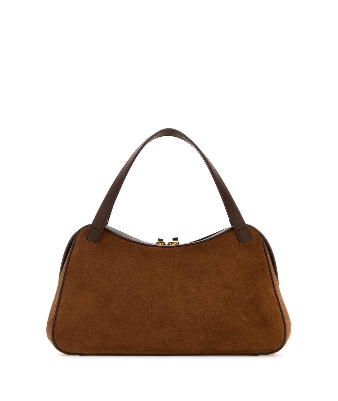 JIL SANDER Коричневая кожаная сумка тоут, фото 1