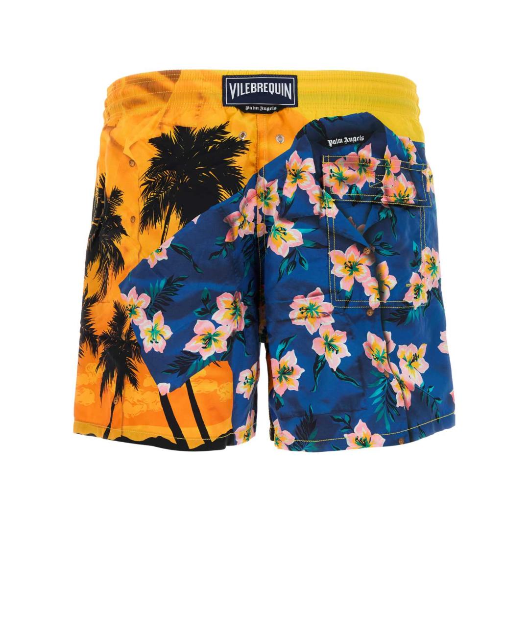 PALM ANGELS Мульти полиамидовые плавки, фото 2