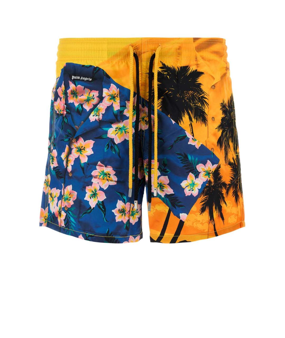 PALM ANGELS Мульти полиамидовые плавки, фото 1