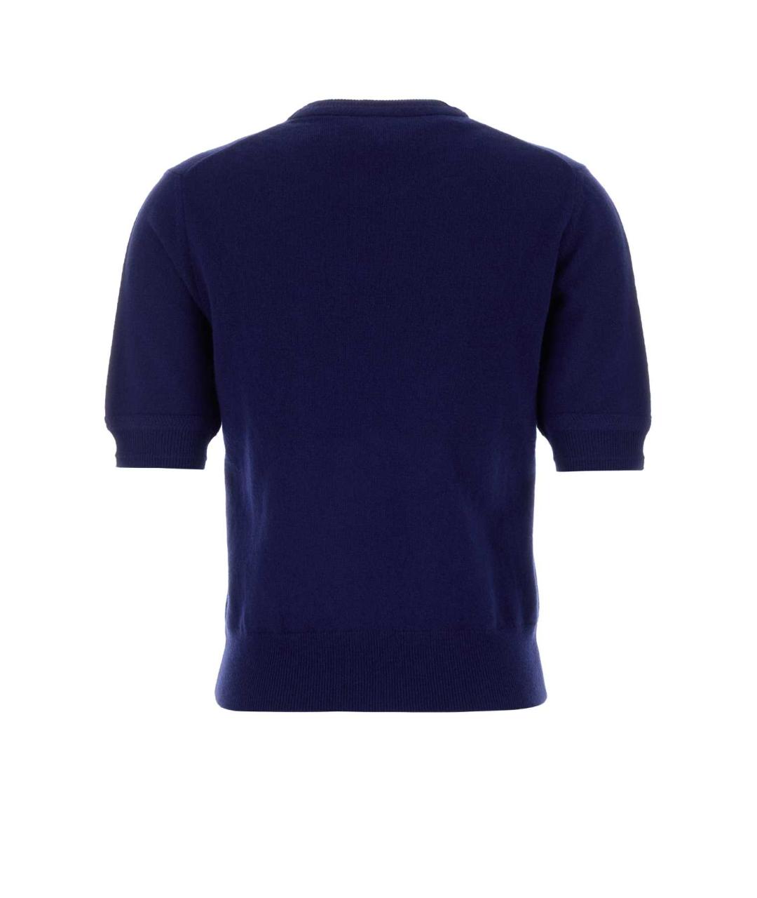 JIL SANDER Синий джемпер / свитер, фото 2