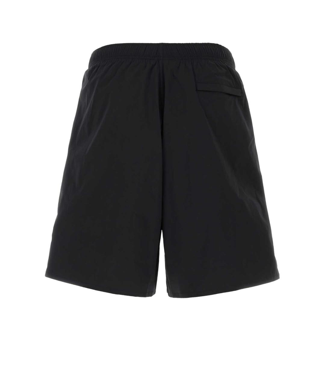 JIL SANDER Черные синтетические шорты, фото 2