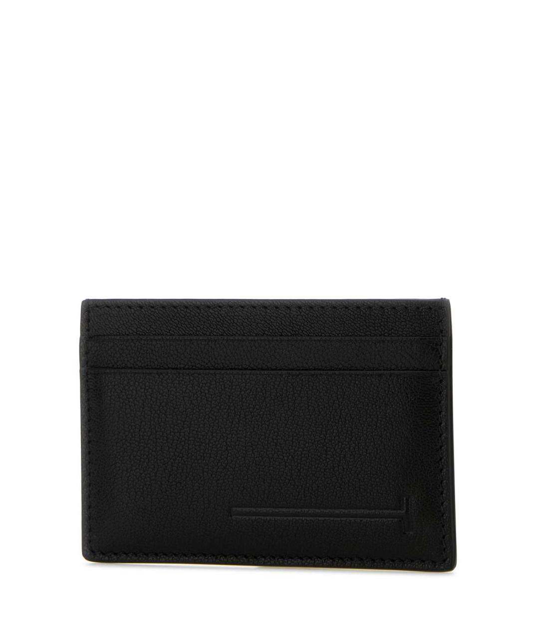TOM FORD Черный кожаный кардхолдер, фото 2