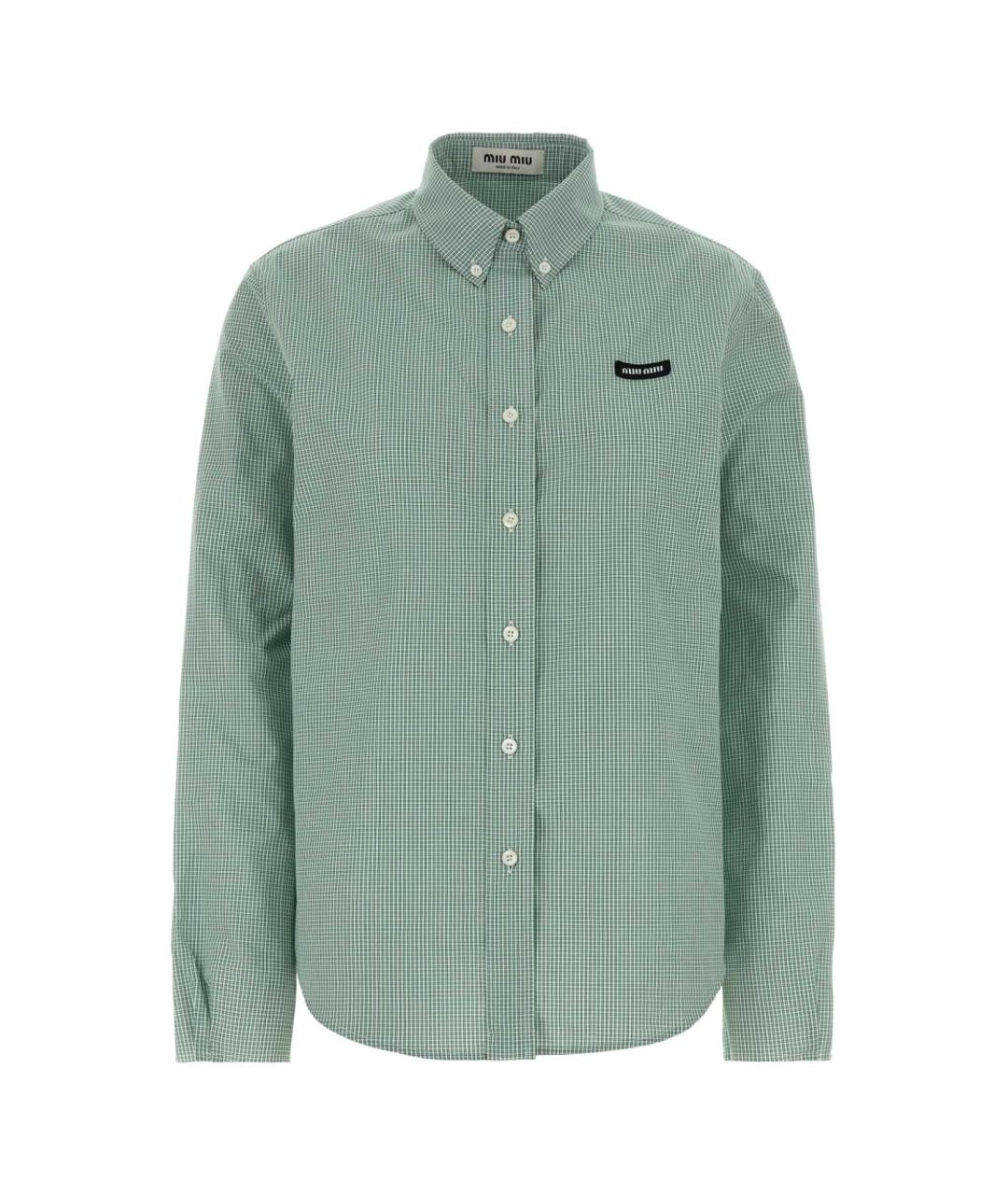 MIU MIU Мульти хлопковая рубашка, фото 1