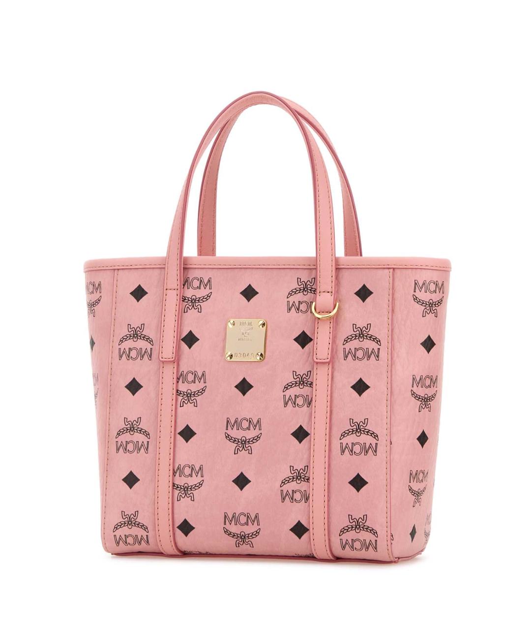 MCM Розовая сумка тоут, фото 2