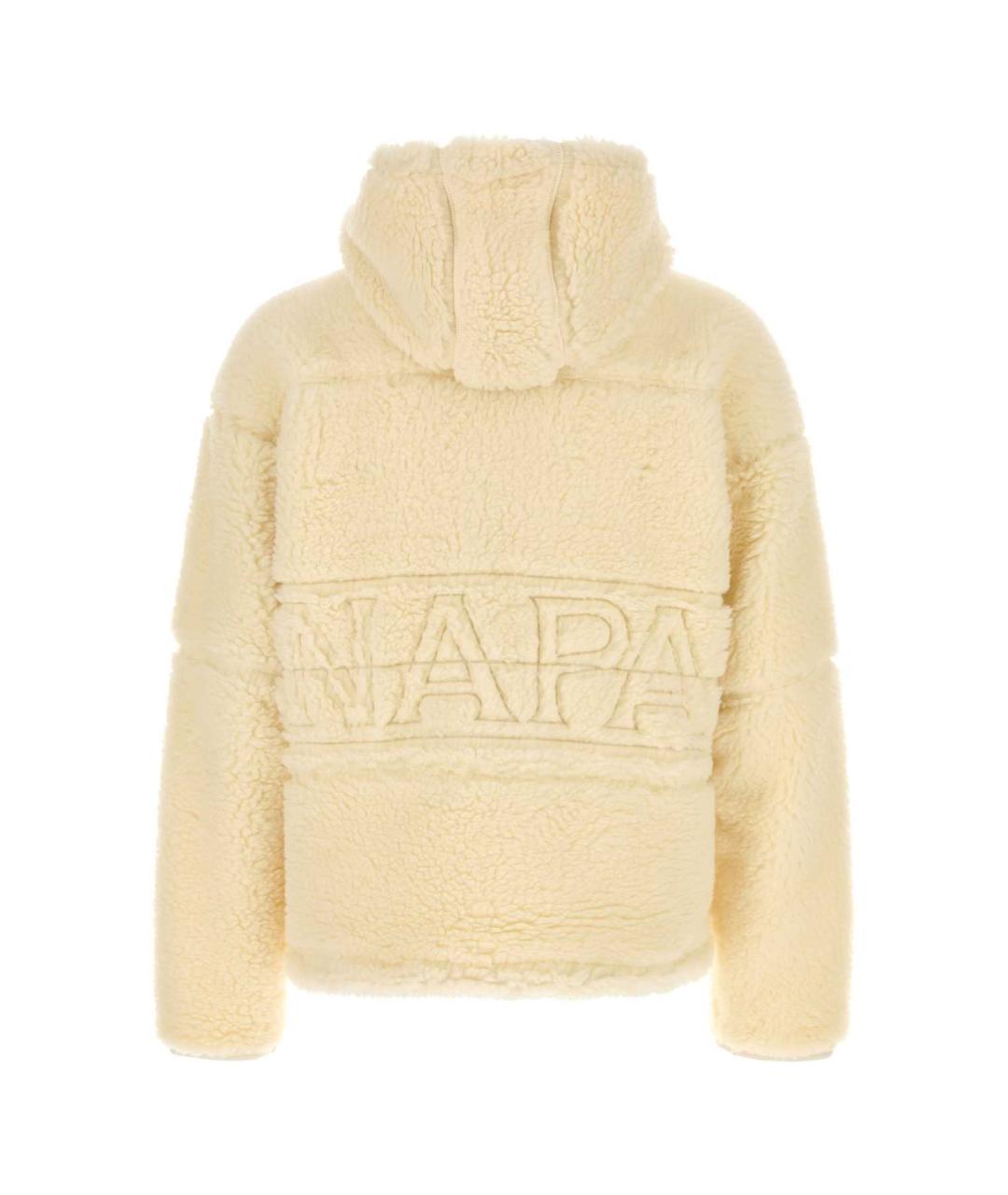 NAPAPIJRI Бежевая полиэстеровая куртка, фото 2