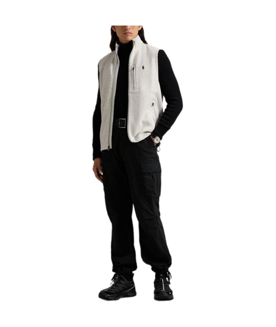 POLO RALPH LAUREN Серый жилет, фото 2