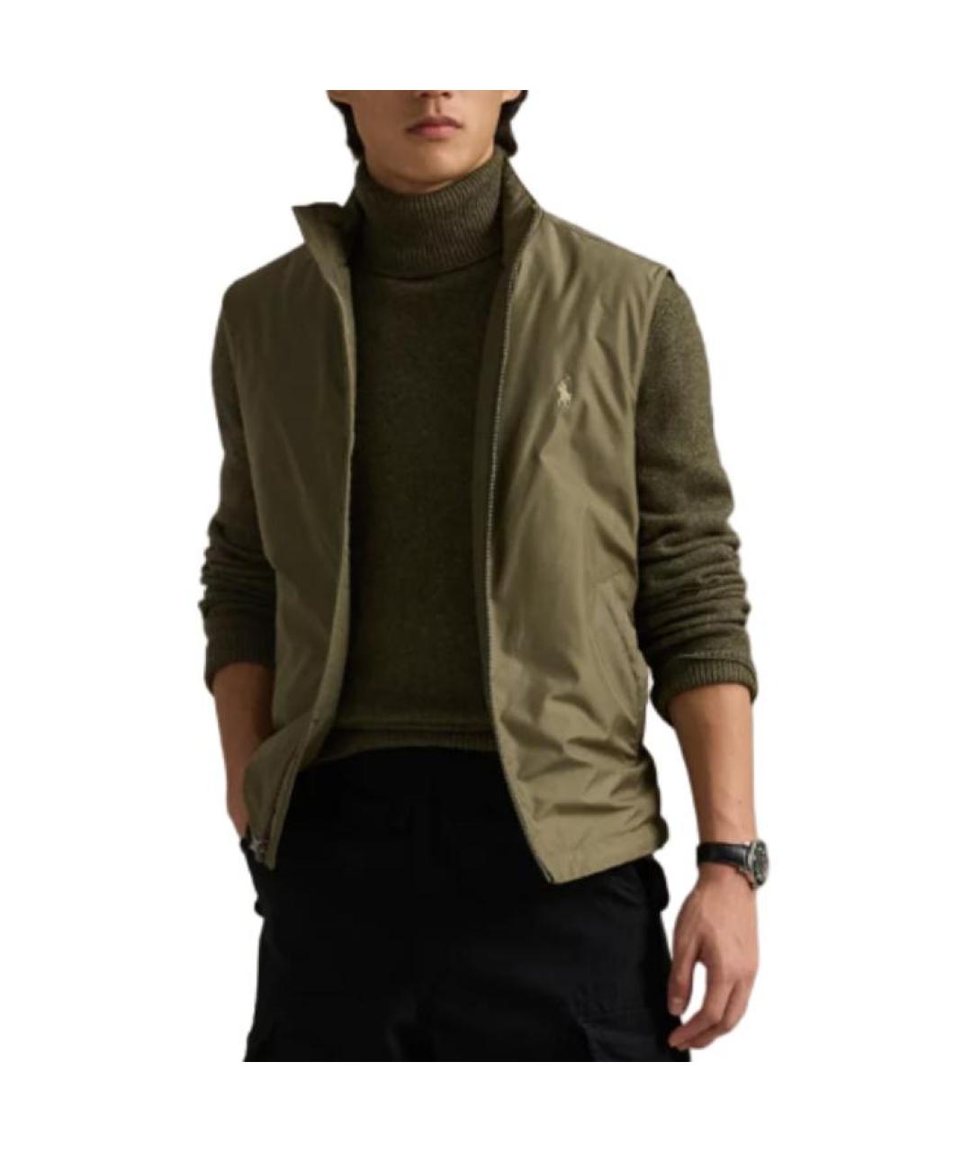 POLO RALPH LAUREN Хаки жилет, фото 2