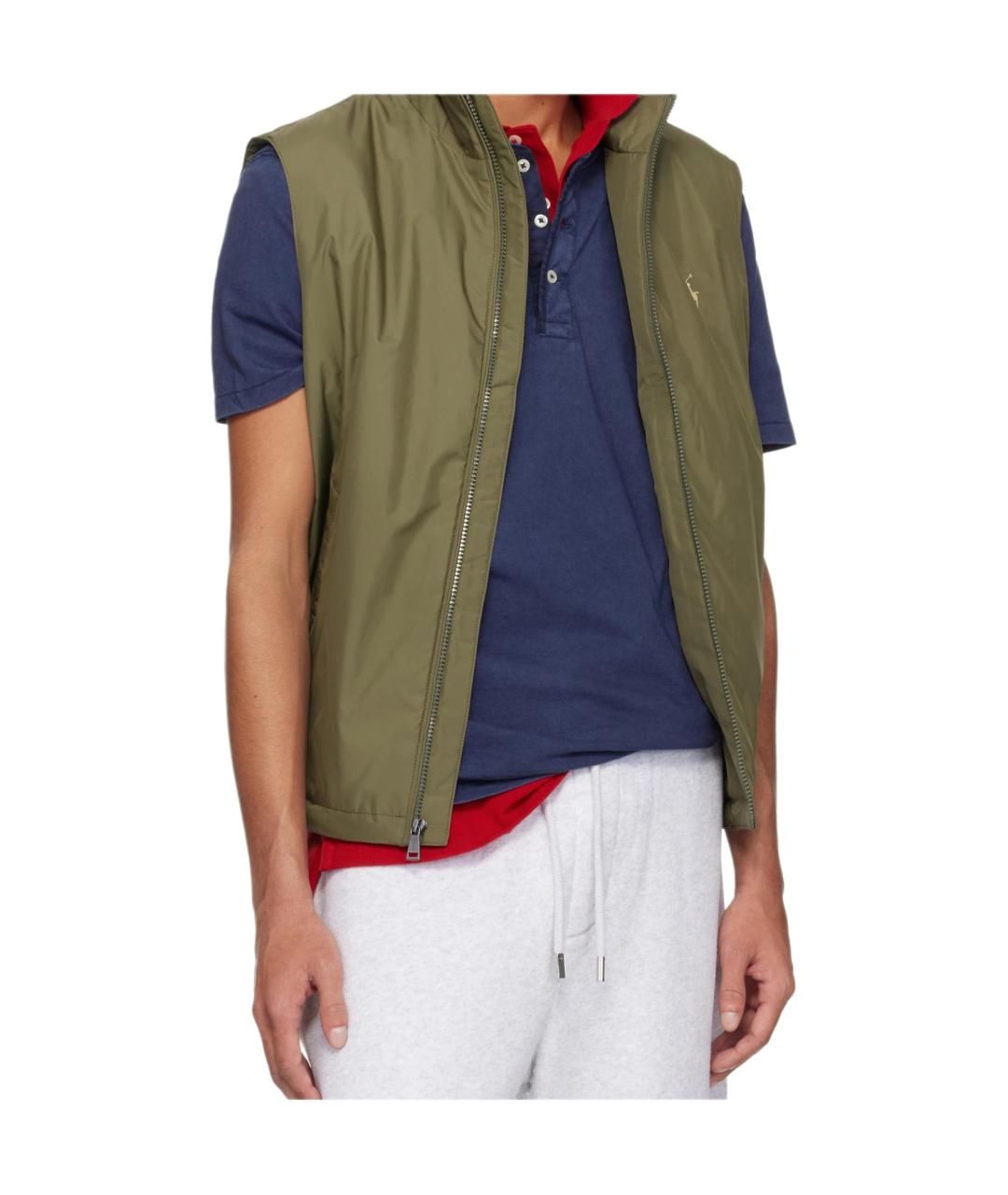 POLO RALPH LAUREN Хаки жилет, фото 4