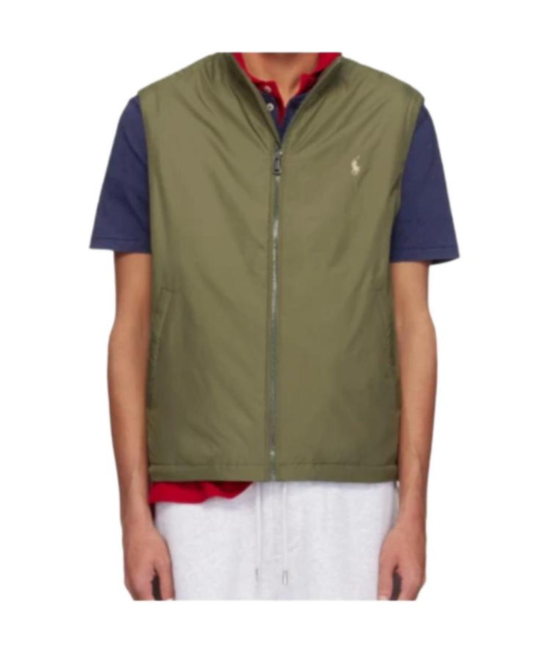 POLO RALPH LAUREN Хаки жилет, фото 3
