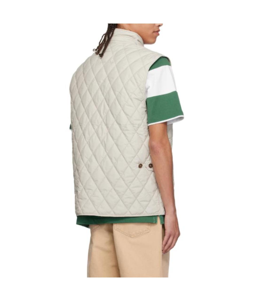 POLO RALPH LAUREN Белый полиамидовый жилет, фото 4