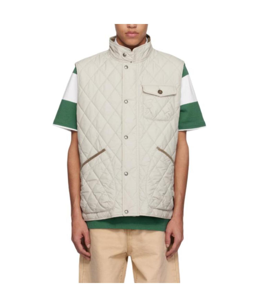 POLO RALPH LAUREN Белый полиамидовый жилет, фото 3