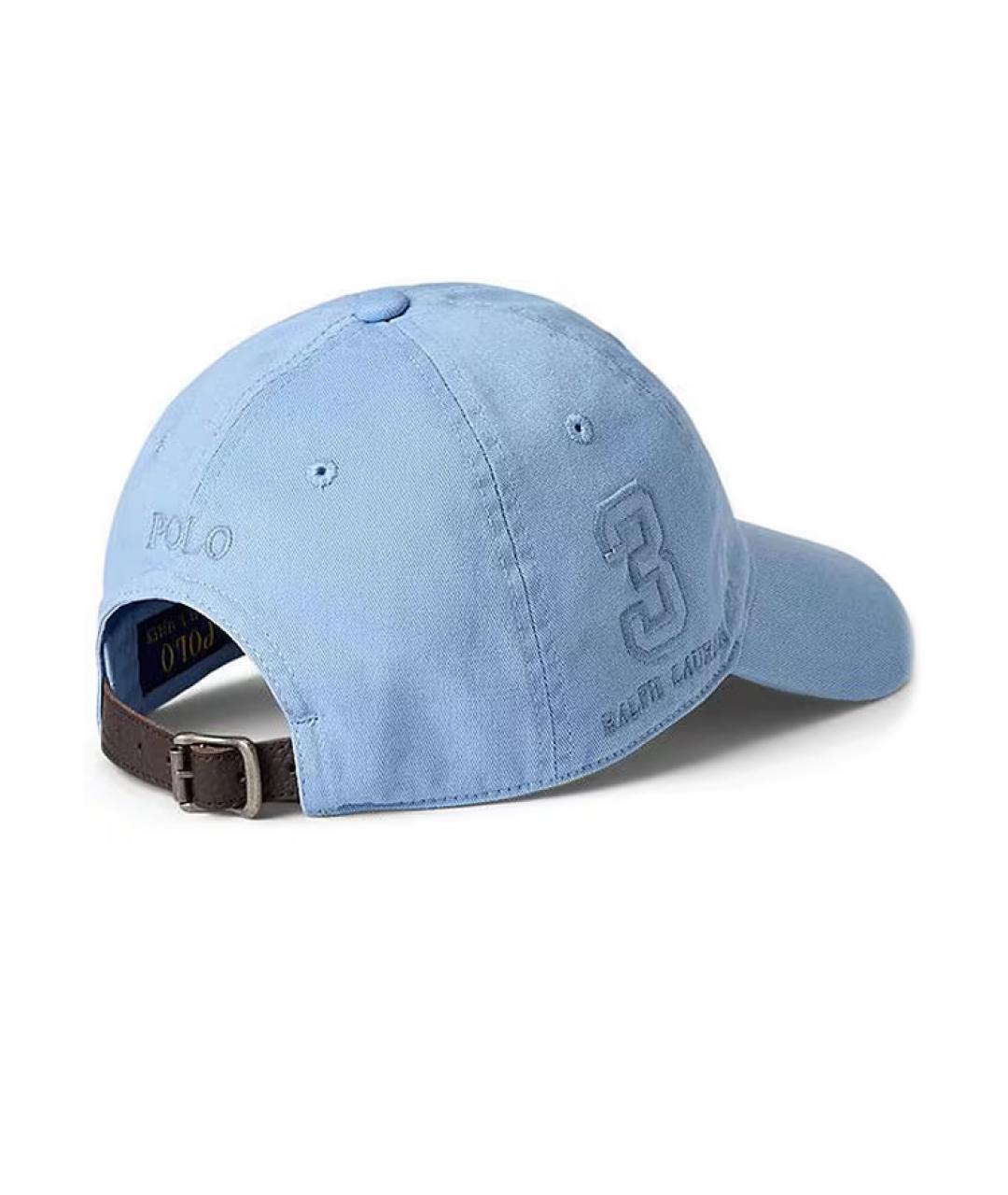 POLO RALPH LAUREN Синяя кепка/бейсболка, фото 2