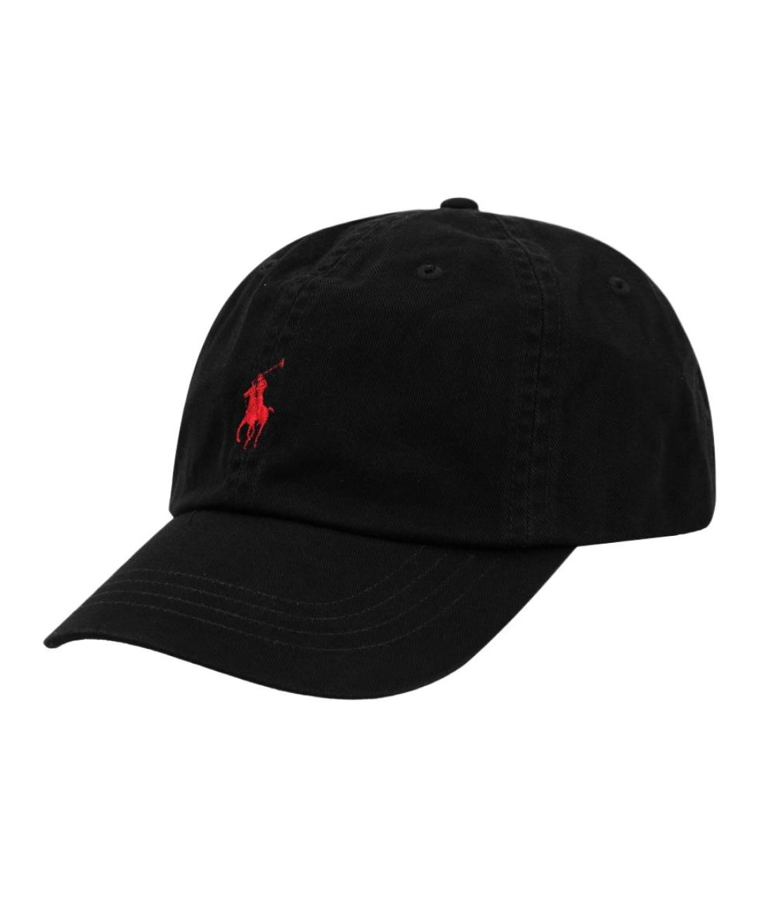 POLO RALPH LAUREN Черная кепка/бейсболка, фото 1
