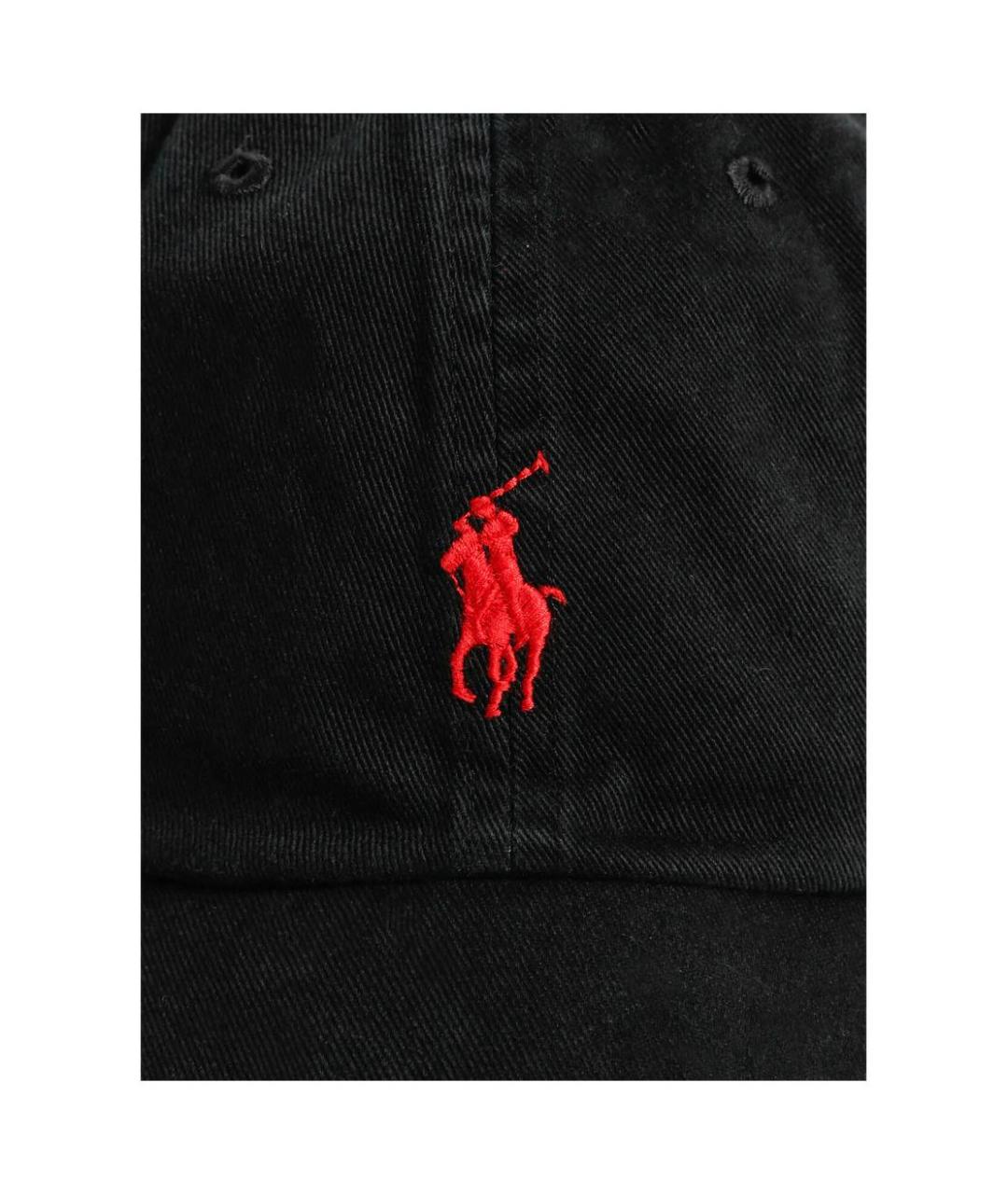 POLO RALPH LAUREN Черная кепка/бейсболка, фото 4