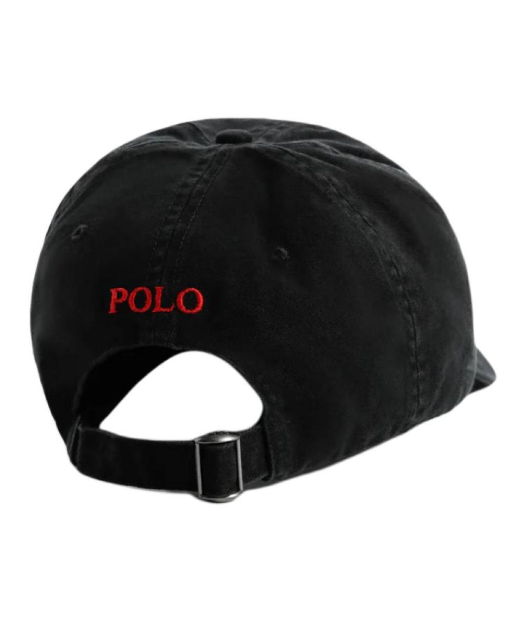 POLO RALPH LAUREN Черная кепка/бейсболка, фото 3