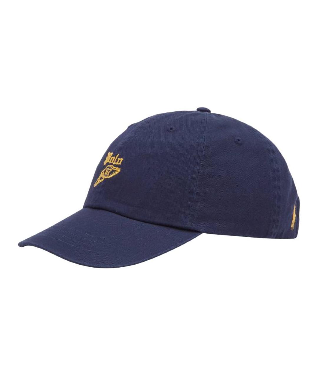 POLO RALPH LAUREN Синяя хлопковая кепка, фото 1