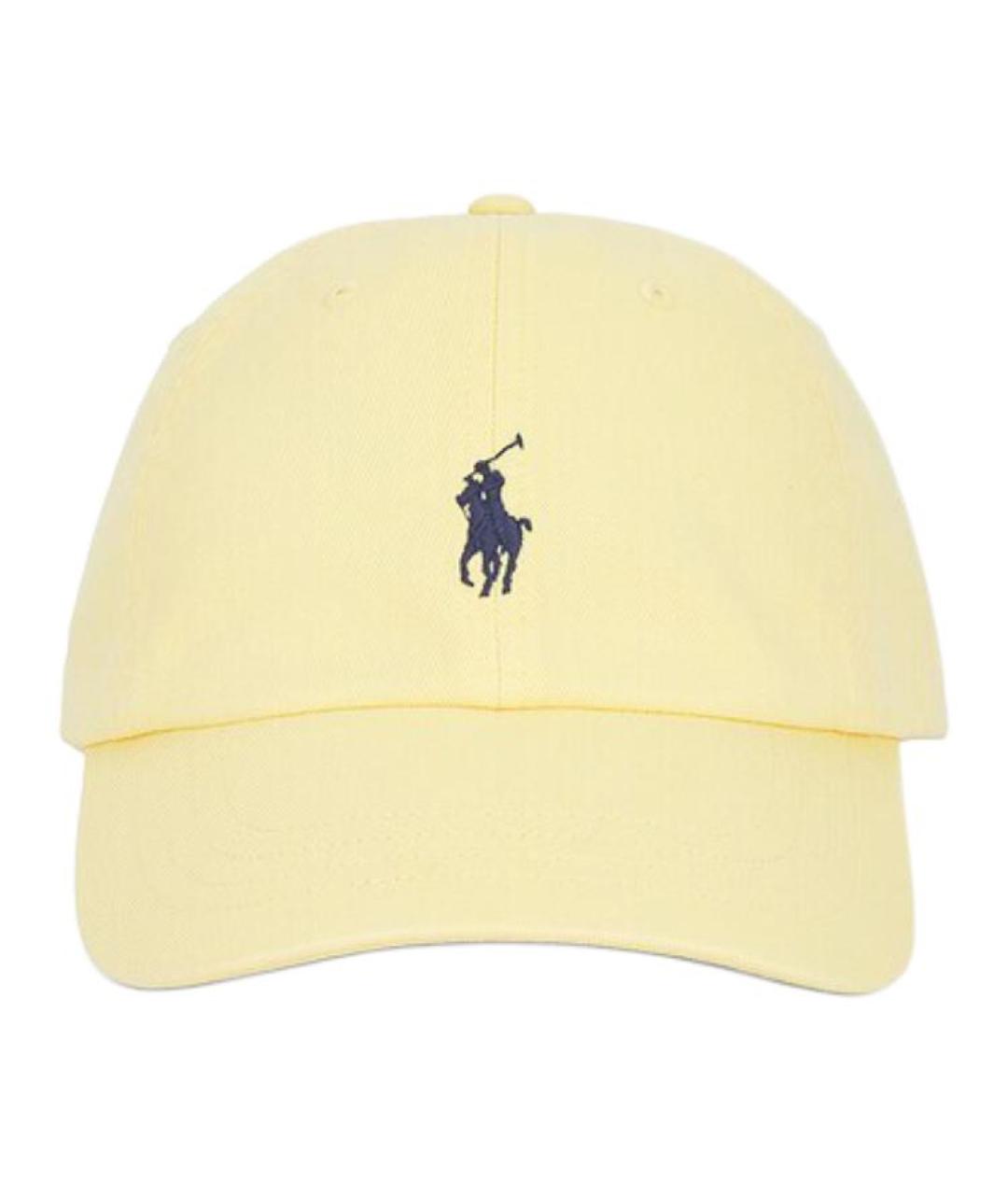 POLO RALPH LAUREN Желтая кепка/бейсболка, фото 1
