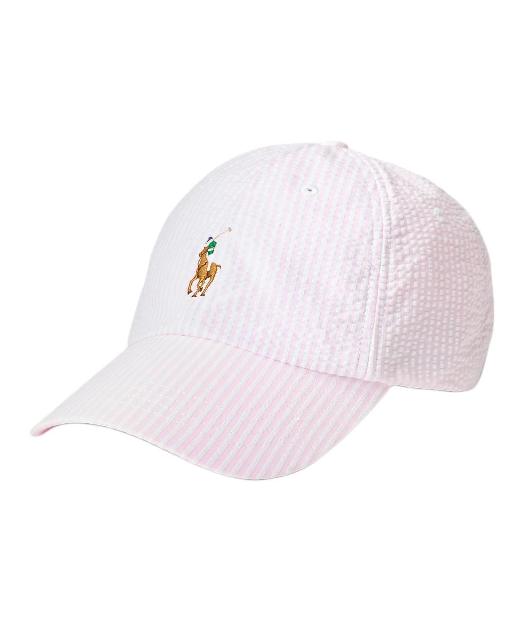 POLO RALPH LAUREN Розовая хлопковая кепка/бейсболка, фото 1