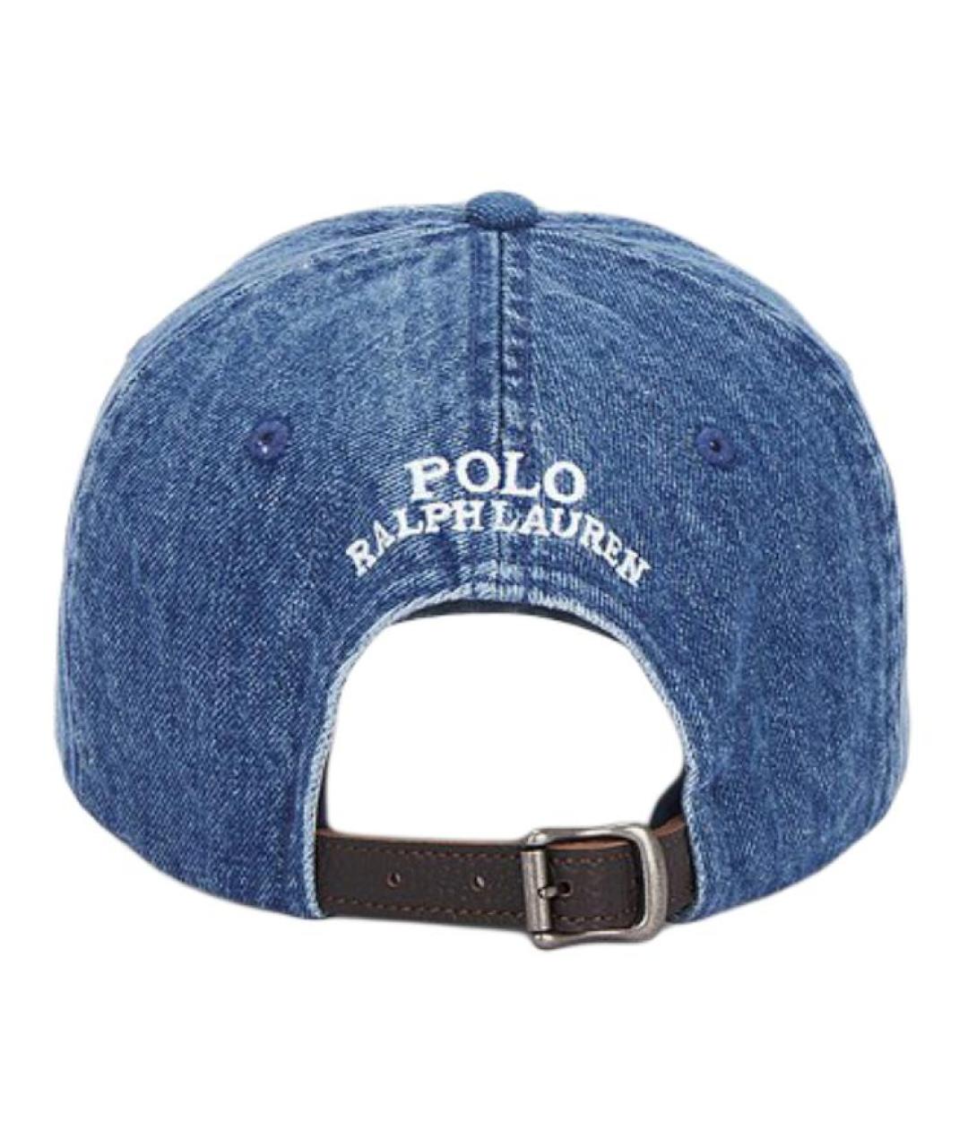 POLO RALPH LAUREN Синяя кепка/бейсболка, фото 2