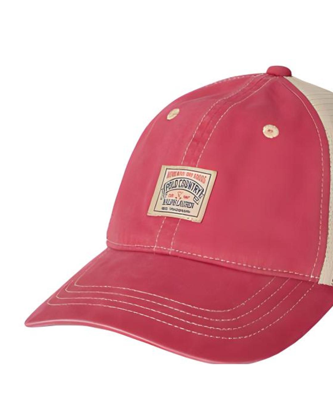 POLO RALPH LAUREN Красная хлопковая кепка/бейсболка, фото 2