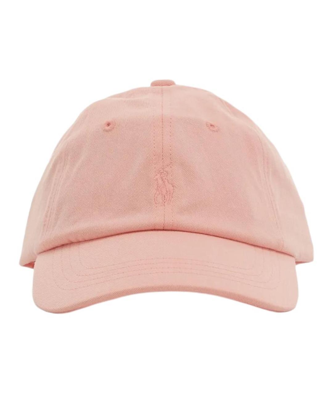 POLO RALPH LAUREN Розовая хлопковая кепка, фото 1