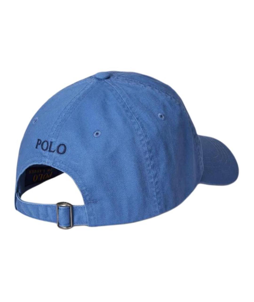 POLO RALPH LAUREN Синяя кепка/бейсболка, фото 2