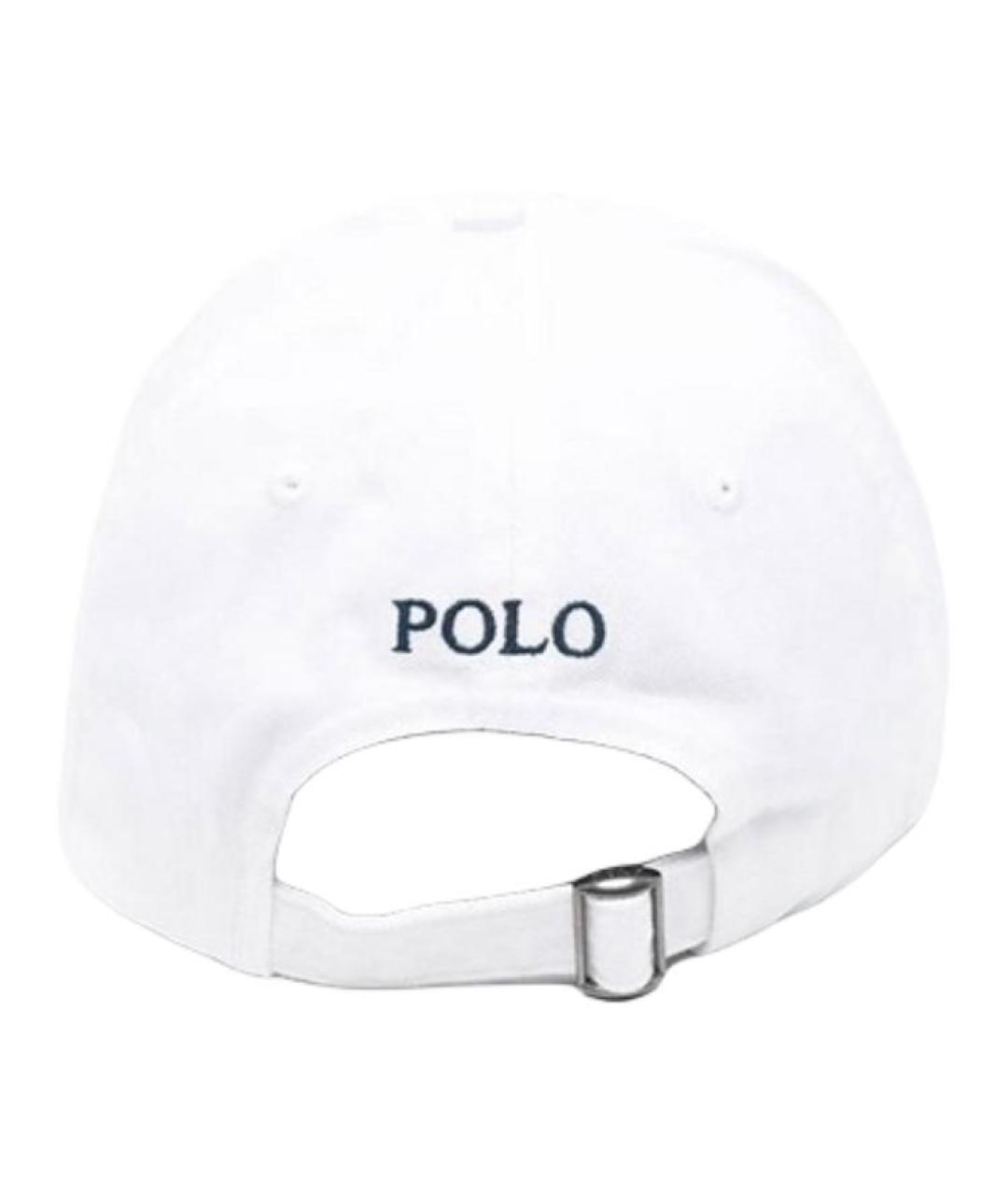 POLO RALPH LAUREN Белая кепка, фото 3