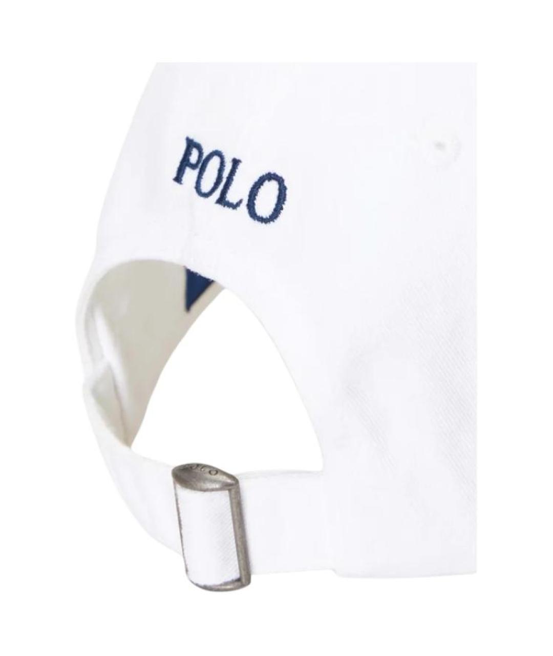 POLO RALPH LAUREN Белая кепка, фото 5