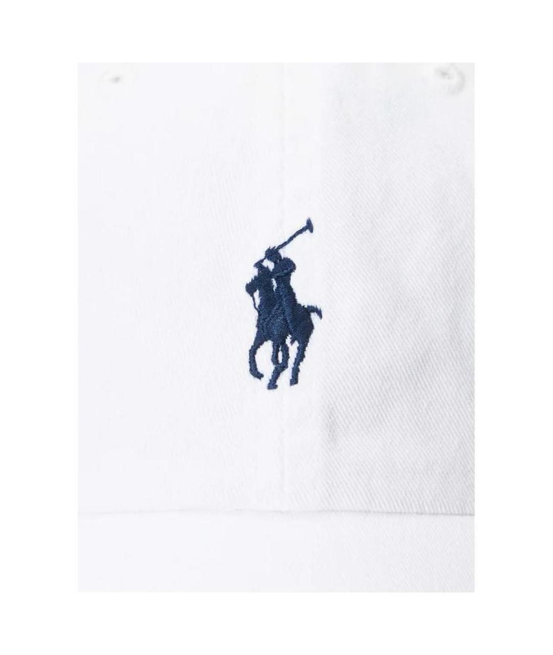 POLO RALPH LAUREN Белая кепка, фото 4