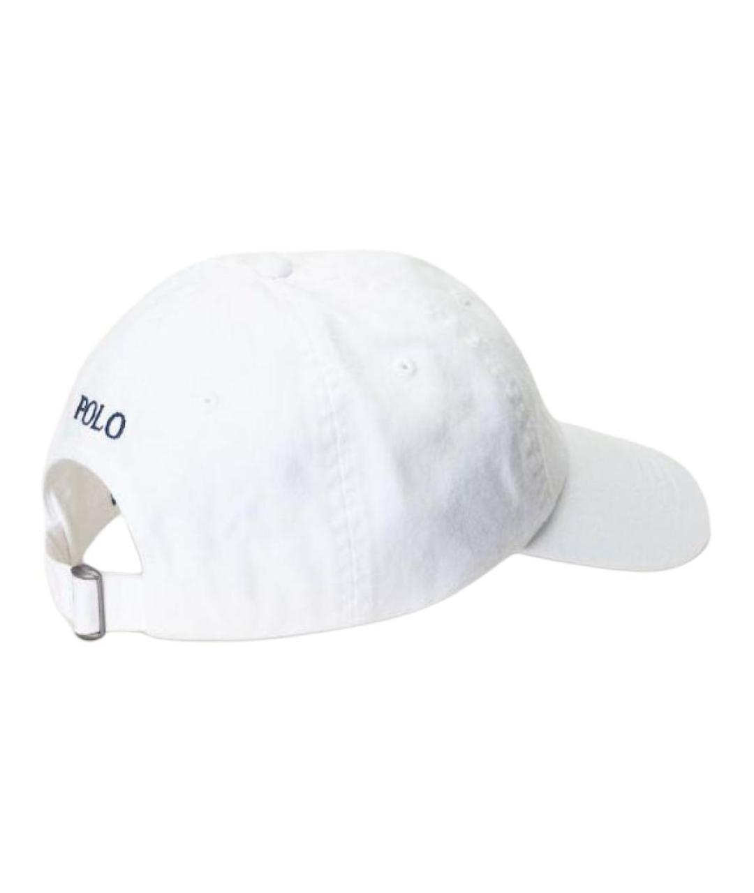 POLO RALPH LAUREN Белая кепка, фото 2