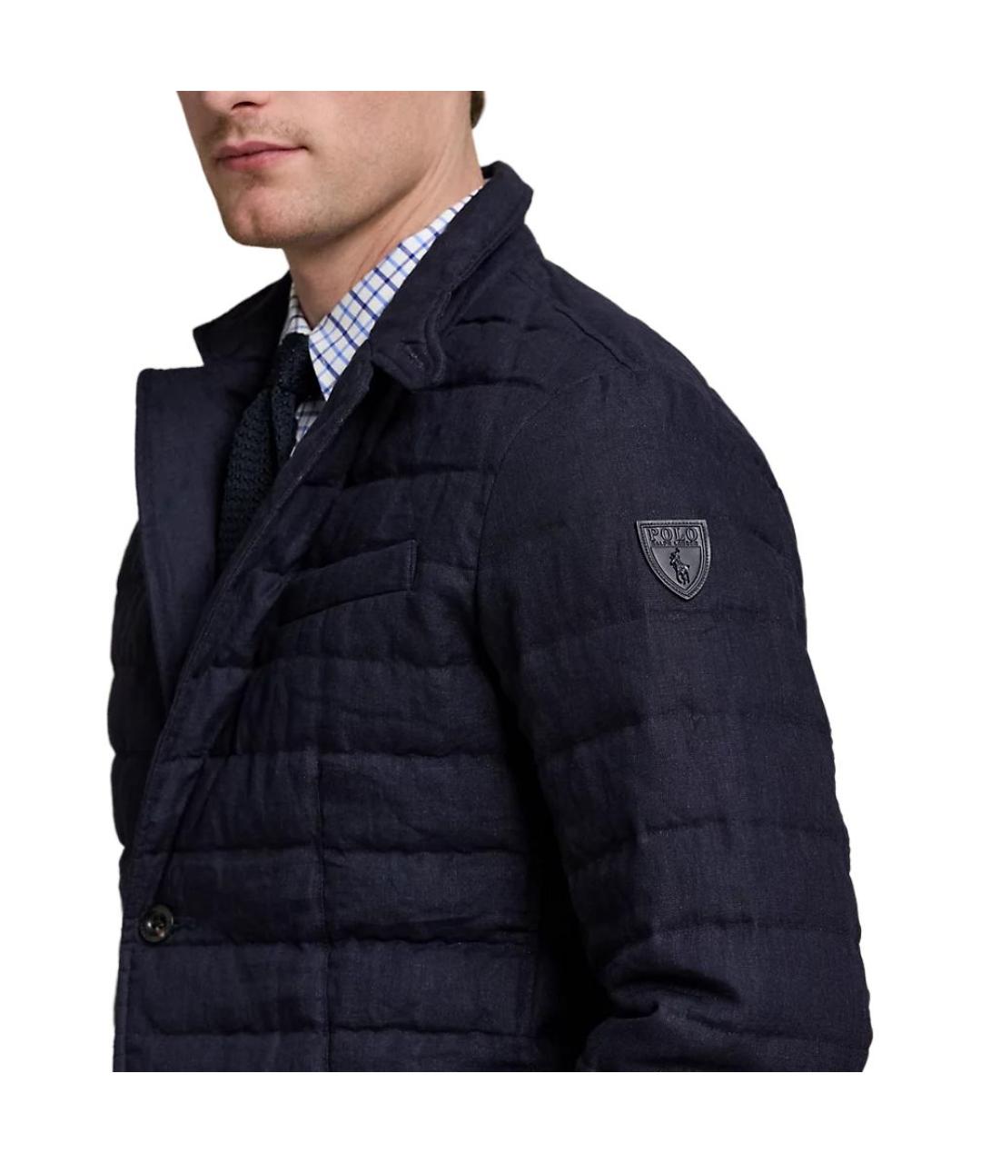 POLO RALPH LAUREN Синий пуховик, фото 2