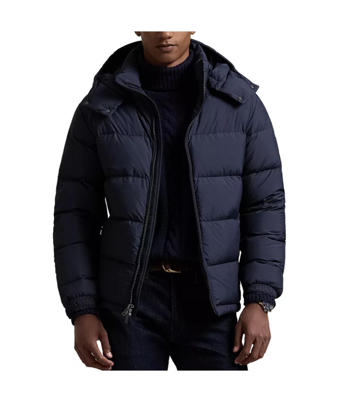 POLO RALPH LAUREN Синий пуховик, фото 6