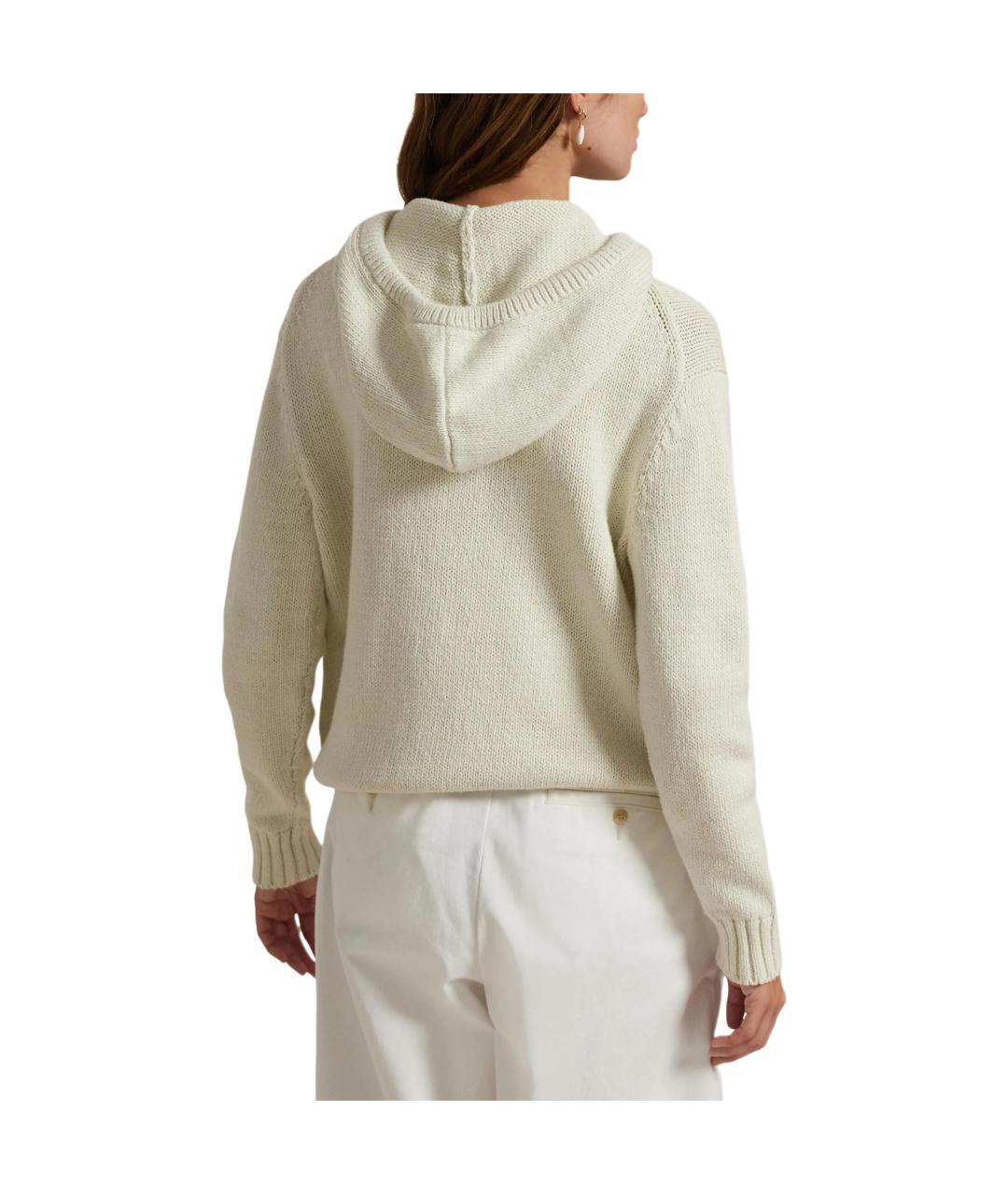 POLO RALPH LAUREN Бежевый джемпер / свитер, фото 4