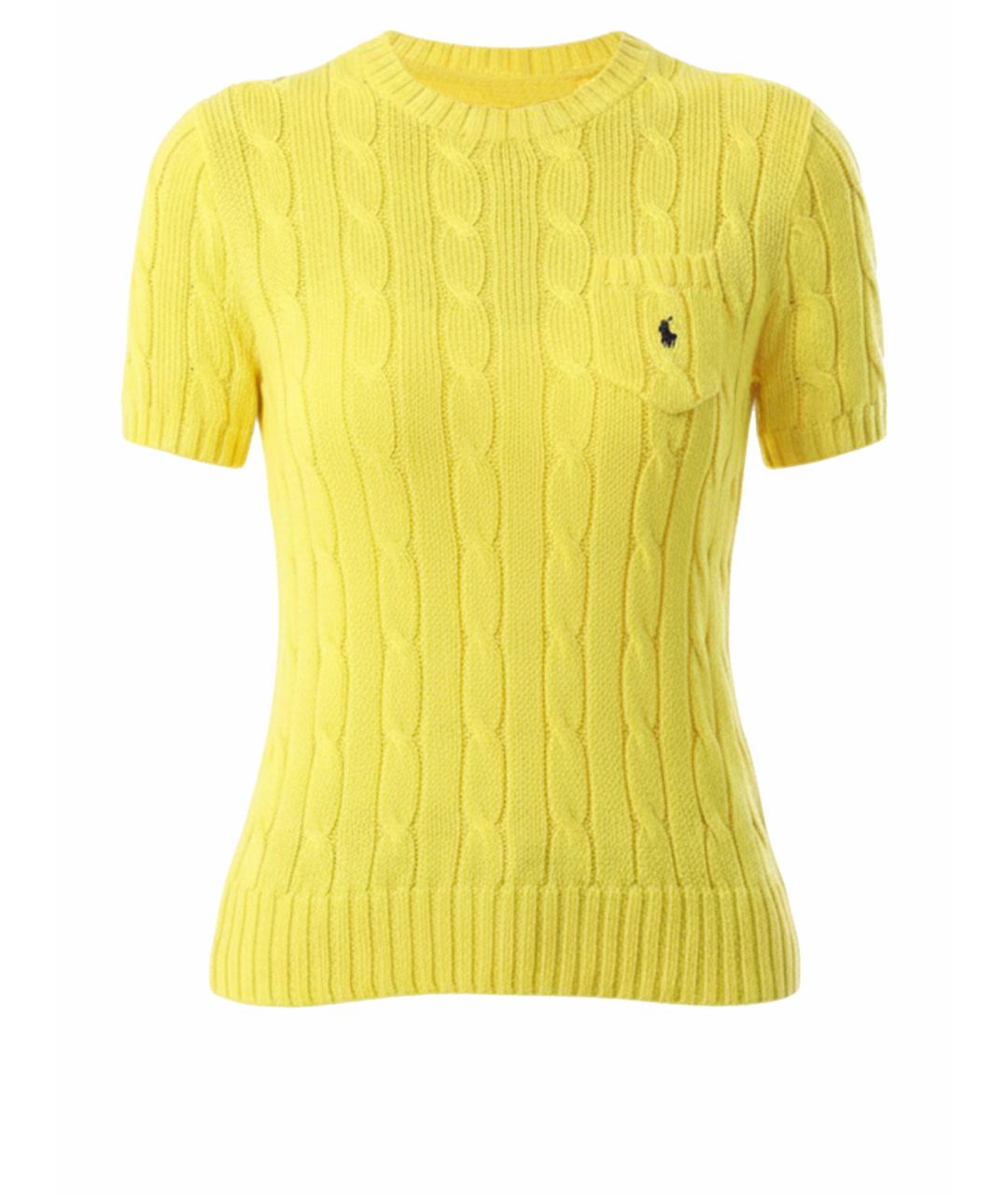 POLO RALPH LAUREN Желтый джемпер / свитер, фото 1