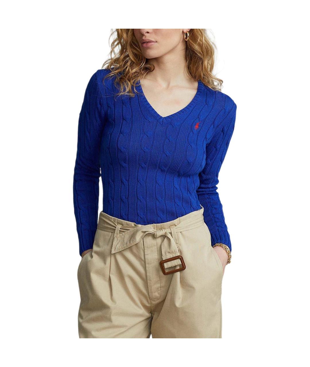 POLO RALPH LAUREN Темно-синий джемпер / свитер, фото 3