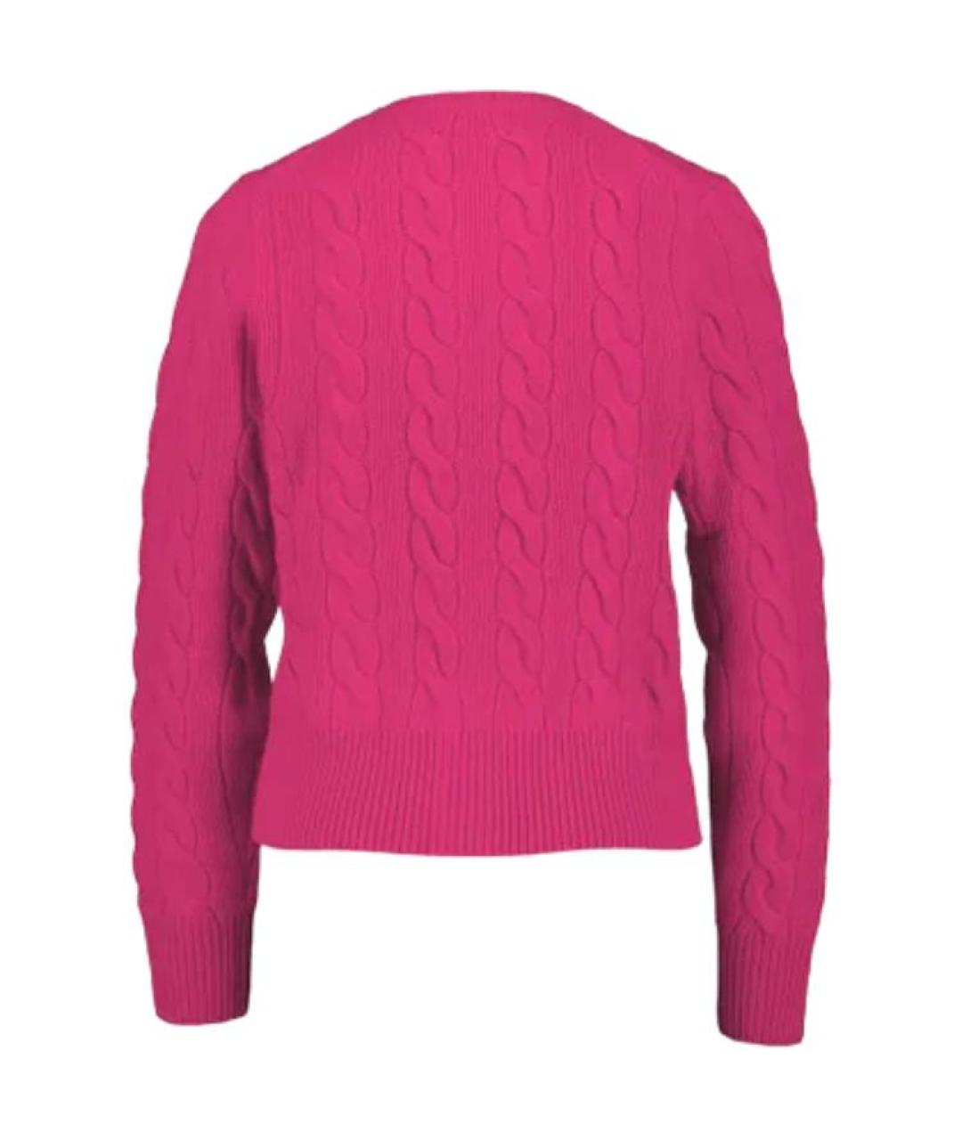 POLO RALPH LAUREN Фуксия хлопковый джемпер / свитер, фото 2