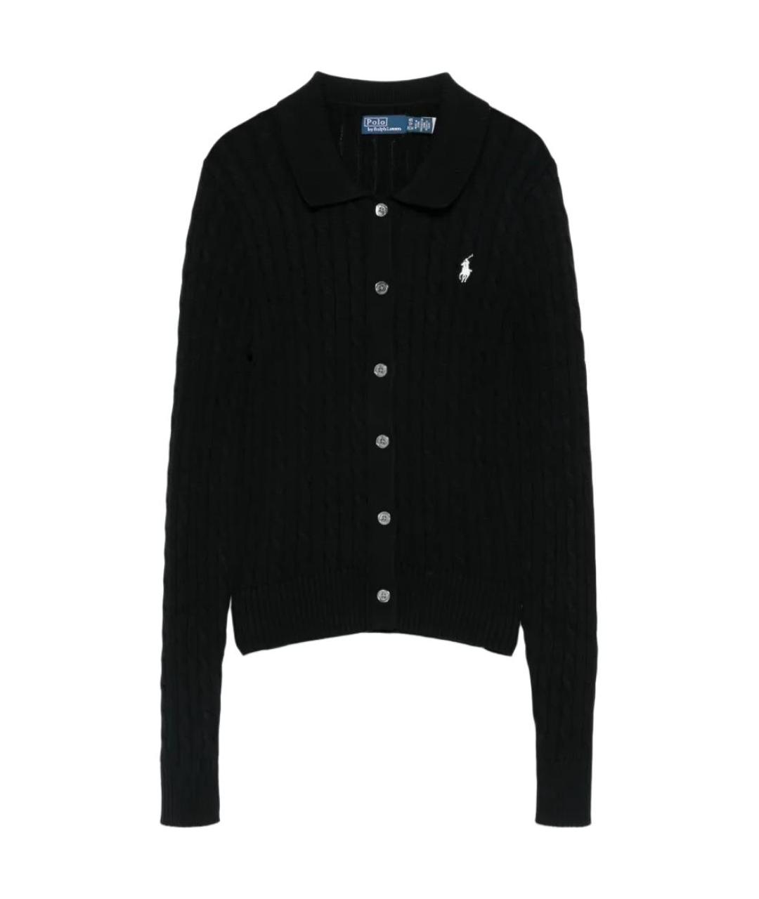 POLO RALPH LAUREN Черный кардиган, фото 1