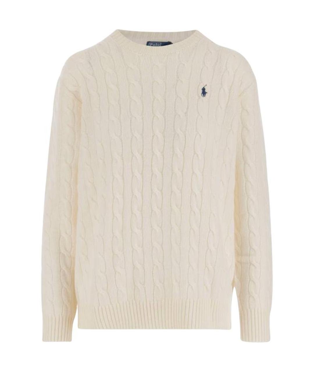 POLO RALPH LAUREN Белый джемпер / свитер, фото 1