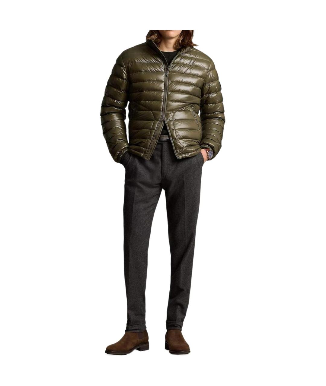 POLO RALPH LAUREN Хаки пуховик, фото 2