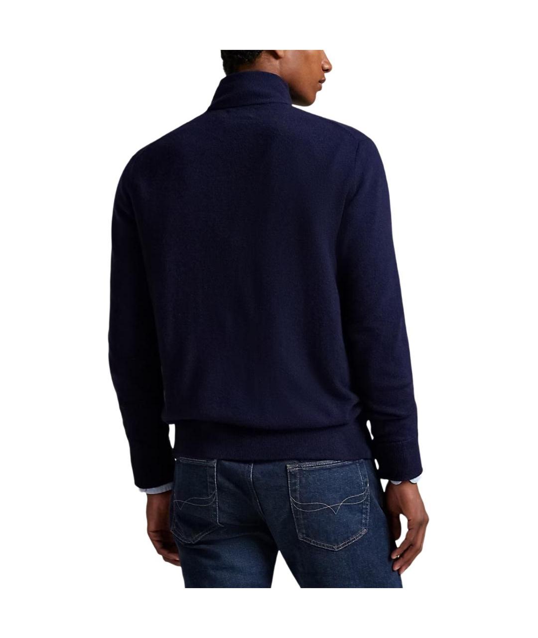 POLO RALPH LAUREN Темно-синий джемпер / свитер, фото 5