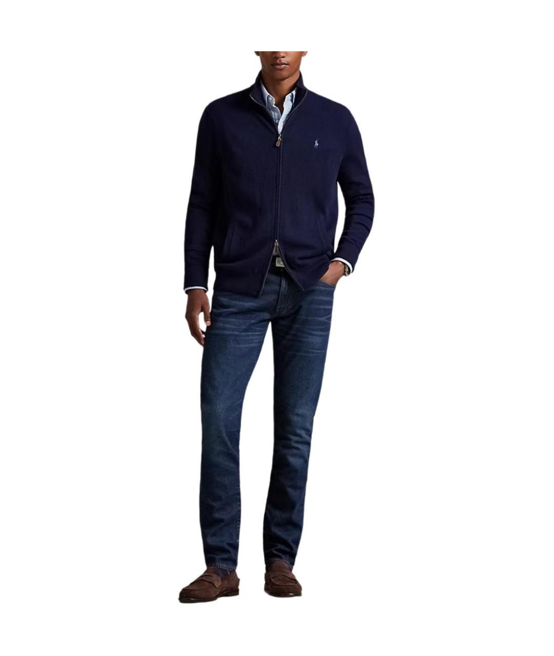 POLO RALPH LAUREN Темно-синий джемпер / свитер, фото 3