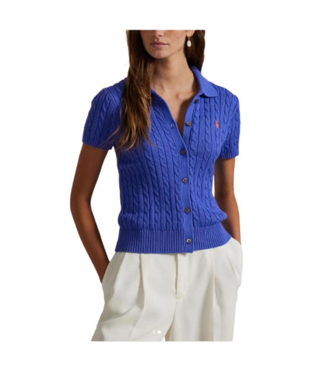 POLO RALPH LAUREN Синий джемпер / свитер, фото 4