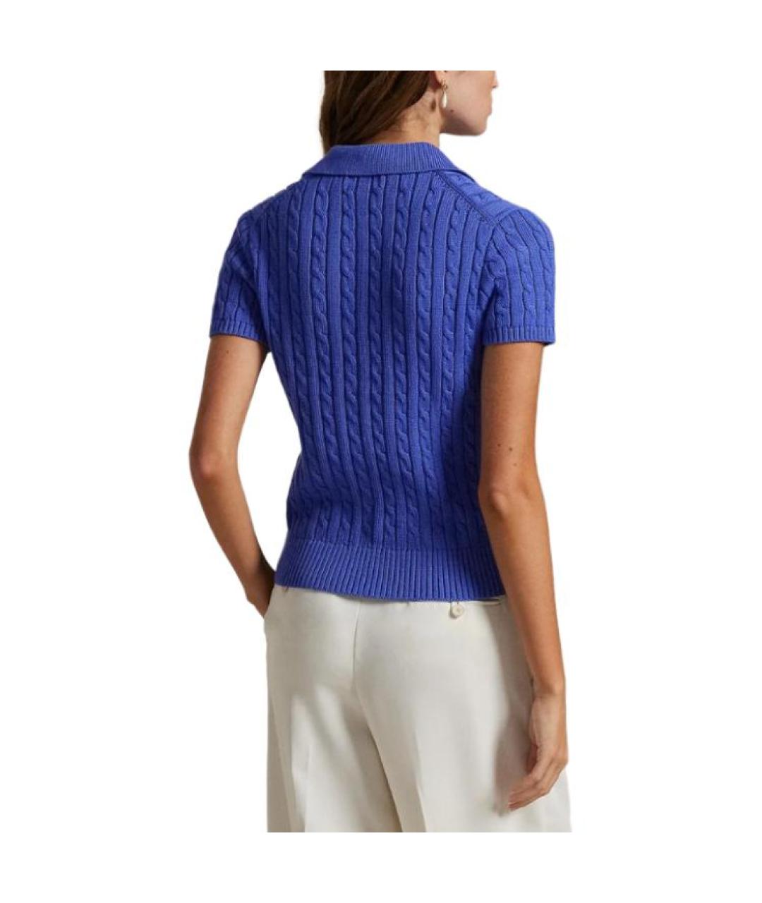 POLO RALPH LAUREN Синий джемпер / свитер, фото 5