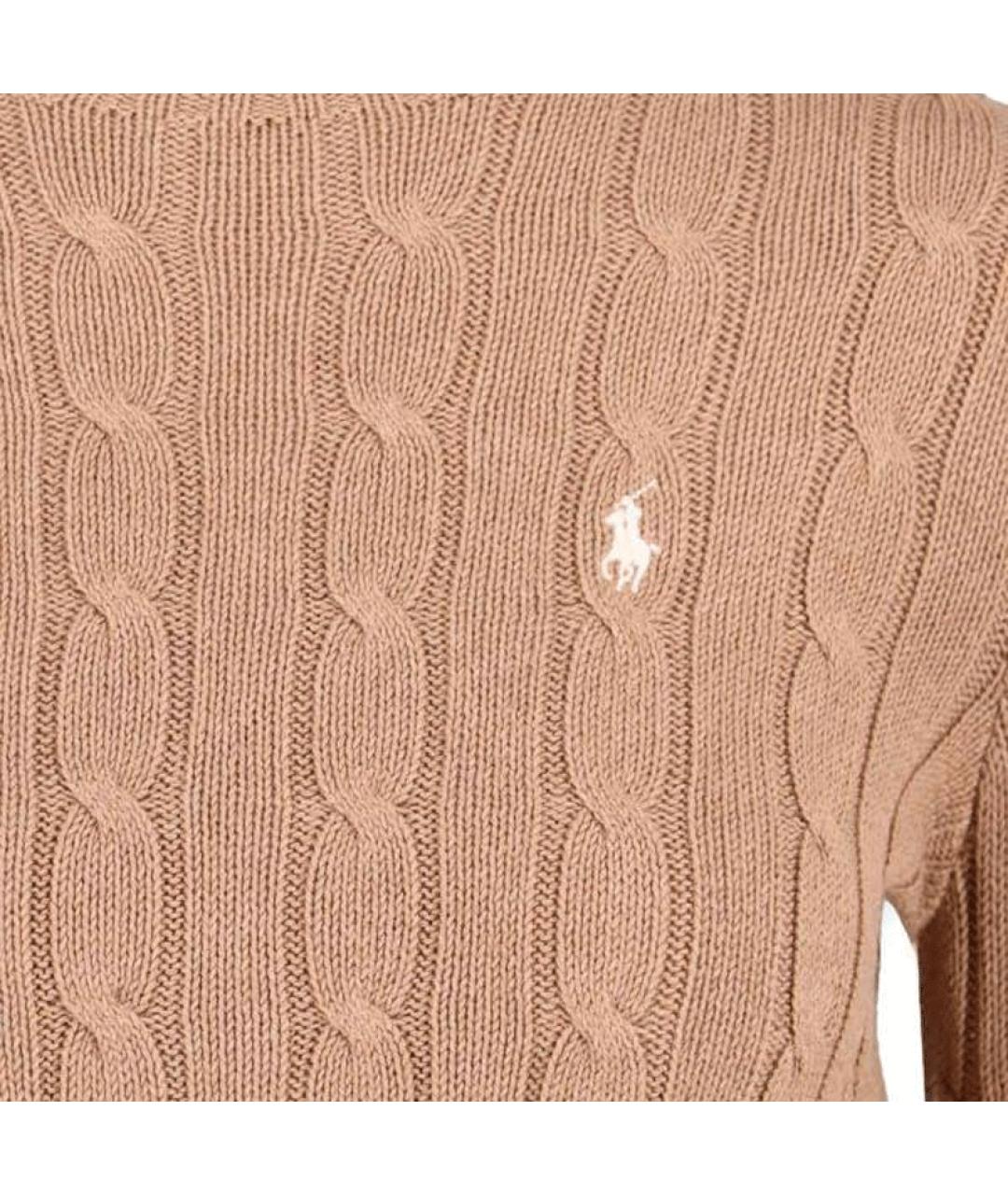 POLO RALPH LAUREN Бежевый джемпер / свитер, фото 3
