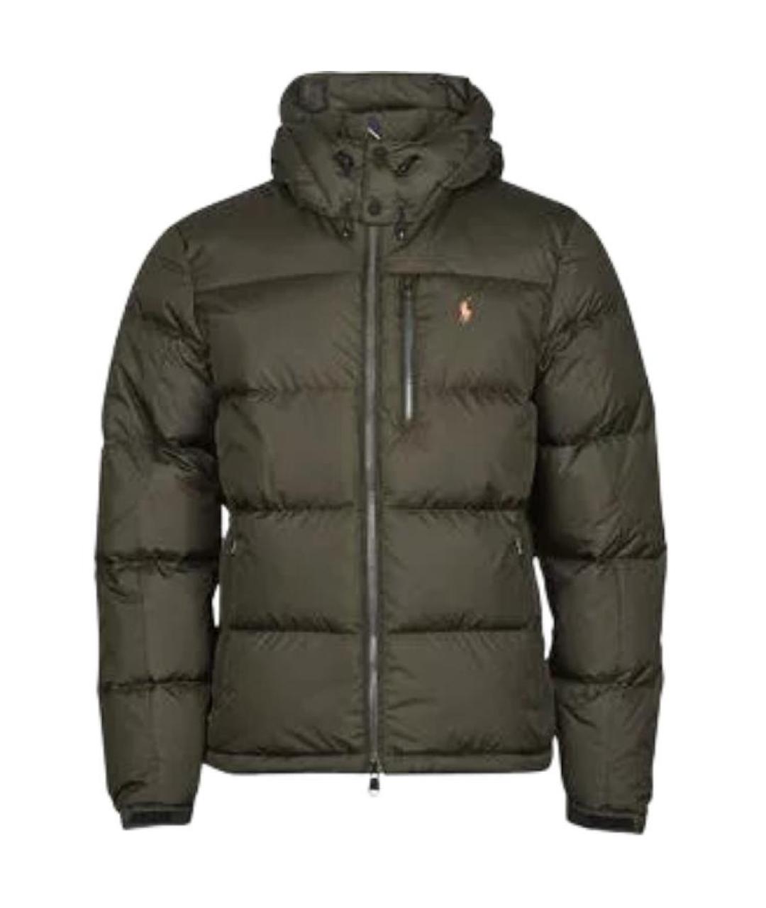 POLO RALPH LAUREN Зеленый пуховик, фото 1